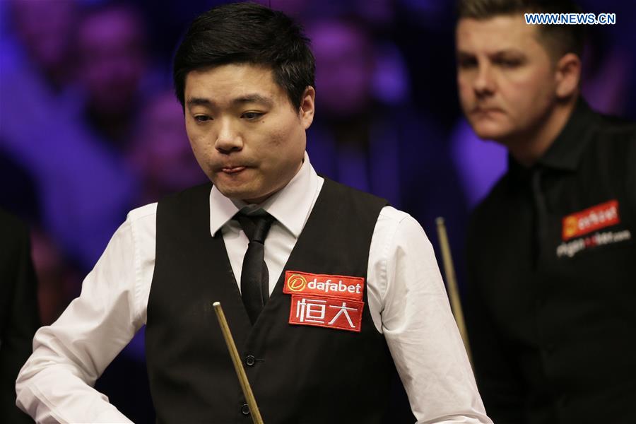 (SP)BRITAIN-LONDON-SNOOKER-MASTERS 2018-DING VS DAY