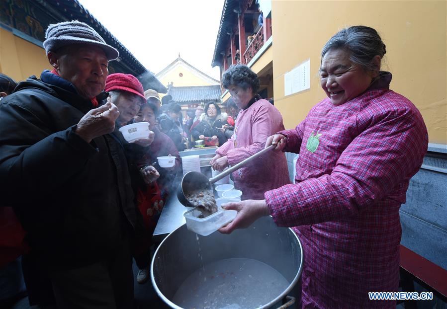 CHINA-LABA FESTIVAL-PORRIDGE (CN)