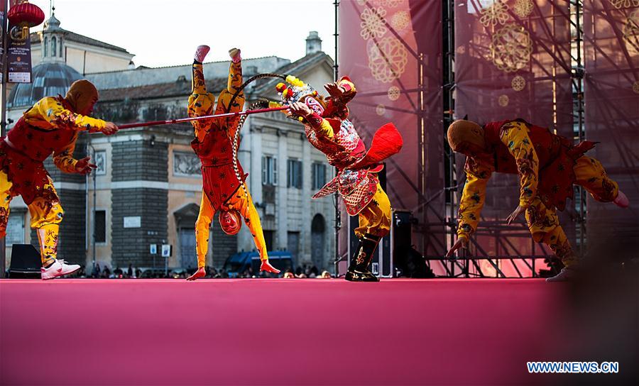ITALY-ROME-CHINESE LUNAR NEW YEAR-CELEBRATION