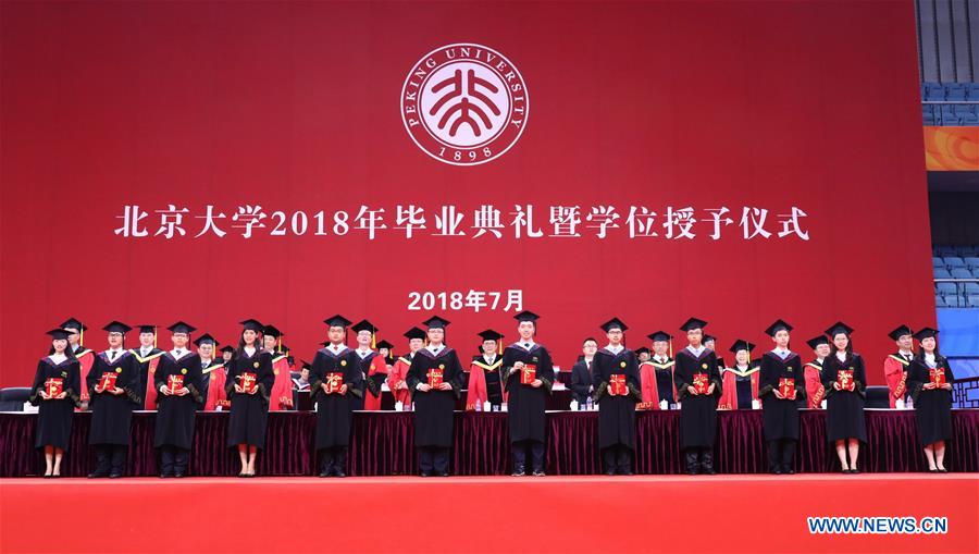 CHINA-BEIJING-PKU-COMMENCEMENT CEREMONY (CN)