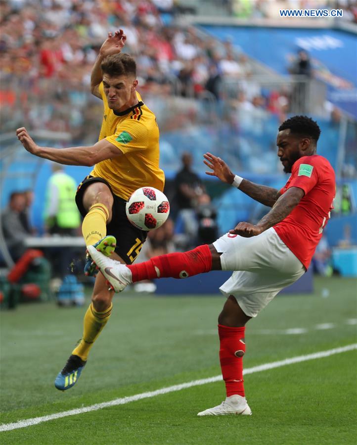 (SP)RUSSIA-SAINT PETERSBURG-2018 WORLD CUP-THIRD PLACE-ENGLAND VS BELGIUM