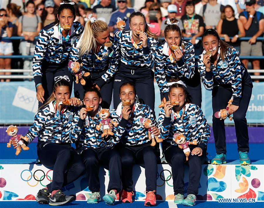 (SP)ARGENTINA-BUENOS AIRES-SUMMER YOUTH OLYMPIC GAMES-HOCKEY5S-WOMEN'S FINAL