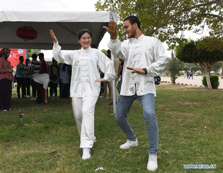 EGYPT-ISMAILIA-SUEZ CANAL UNIVERSITY-CONFUCIUS INSTITUTE-CHINESE CULTURE