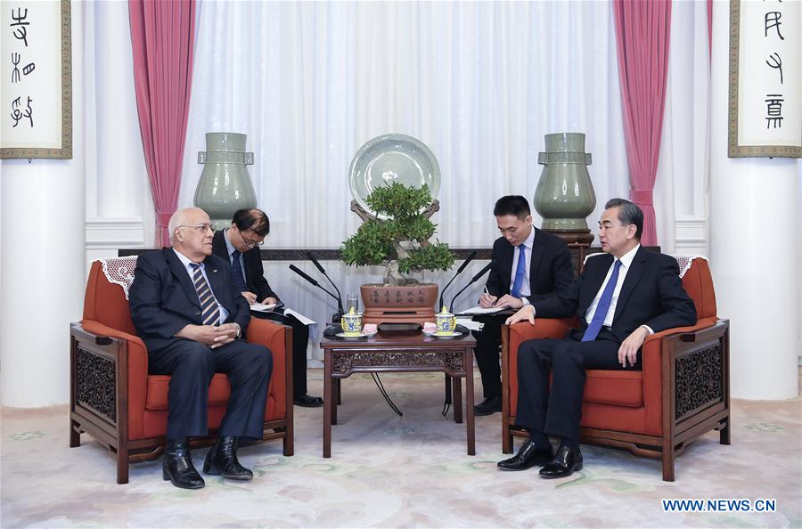 CHINA-CUBA-WANG YI-CABRISAS-MEETING (CN)