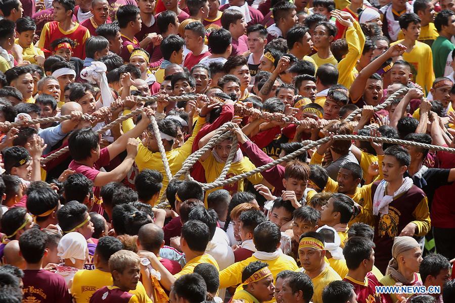 PHILIPPINES-MANILA-BLACK NAZARENE-ANNUAL FEAST