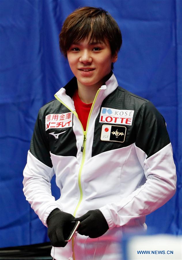 (SP)JAPAN-SAITAMA-FIGURE SKATING-WORLD CHAMPIONSHIPS-TRAINING