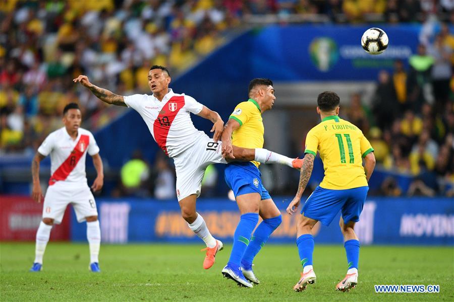 (SP)BRAZIL-RIO DE JANEIRO-FOOTBALL-COPA AMERICA 2019-FINAL-BRAZIL VS PERU