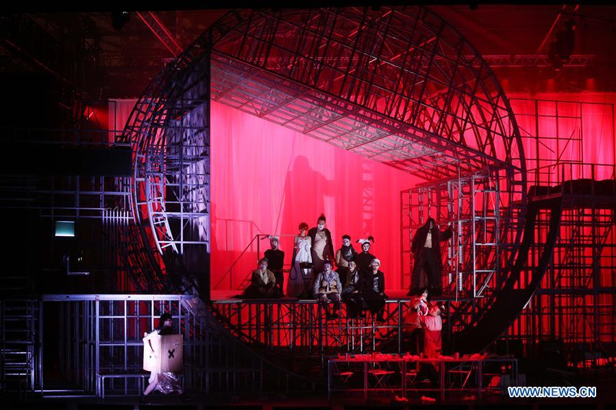 FRANCE-AVIGNON-FESTIVAL D'AVIGNON-TEAHOUSE-REHEARSAL