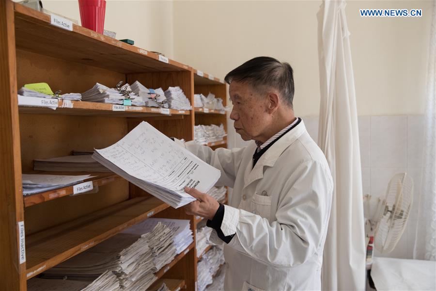 ZAMBIA-LUSAKA-CHINESE DOCTOR-MEDICAL SERVICE
