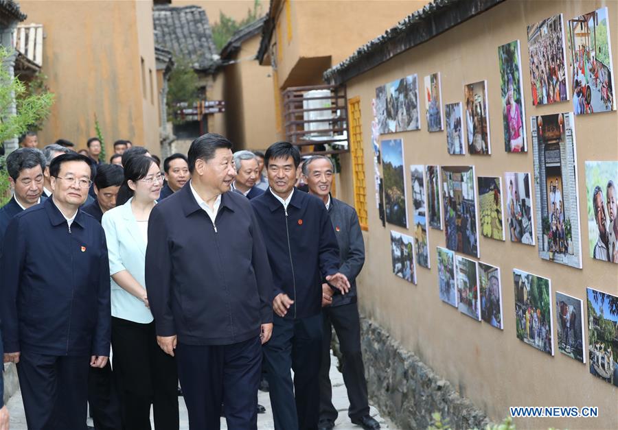 CHINA-HENAN-XINXIAN COUNTY-XI JINPING-INSPECTION (CN)
