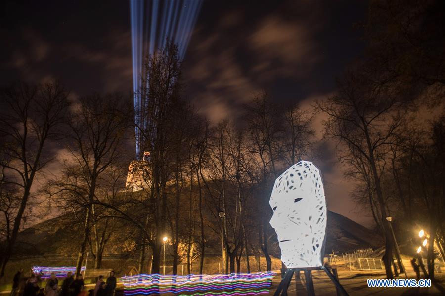 LITHUANIA-VILNIUS-FESTIVAL OF LIGHT