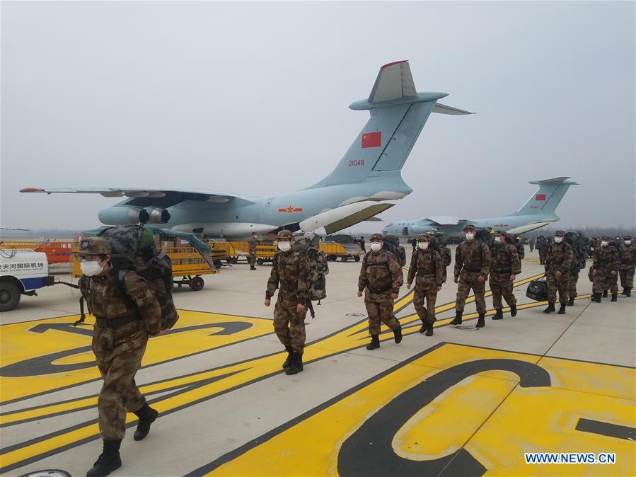 CHINA-MILITARY MEDICAL STAFF-HUBEI-AID (CN)