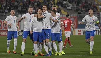 Slovakia beats Malta 3-1 in World Cup qualifier &nbsp;