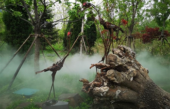 Scenery in Guangyanggu City Forest Park in Beijing