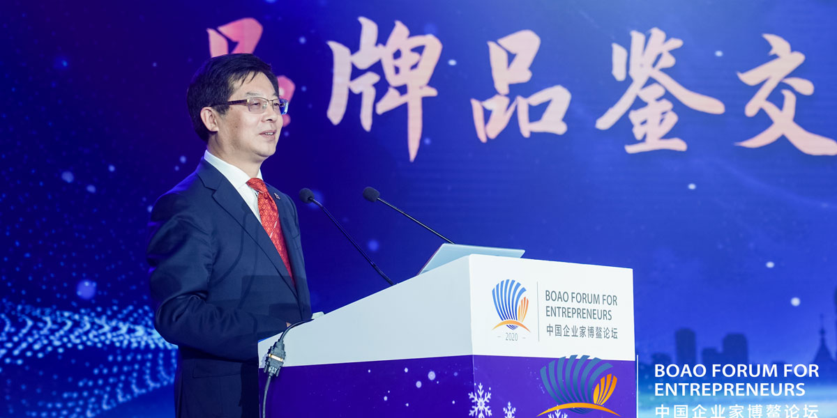 新華社黨組成員、秘書長宮喜祥出席2020中國企業(yè)家博鰲論壇品牌品鑒交流會暨哈爾濱之夜