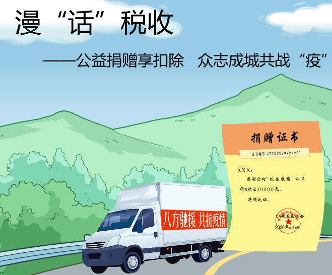 漫&ldquo;話&rdquo;稅收：公益捐贈享扣除 眾志成城共戰(zhàn)&ldquo;疫&rdquo;