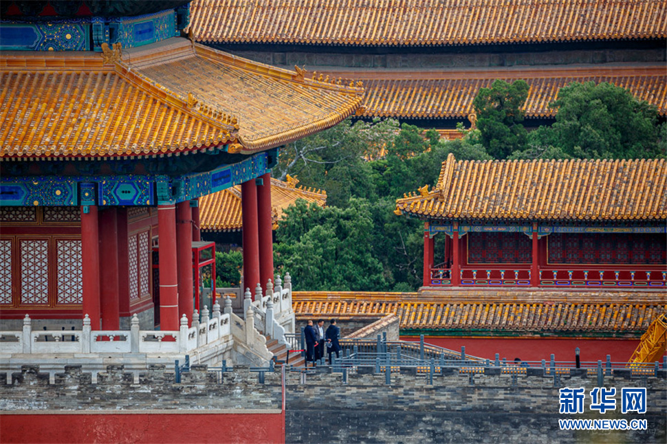 沐浴后的紫禁城