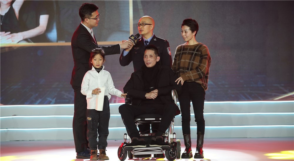 第三位年度感動(dòng)人物張海林、朱丹丹夫婦分享心路歷程