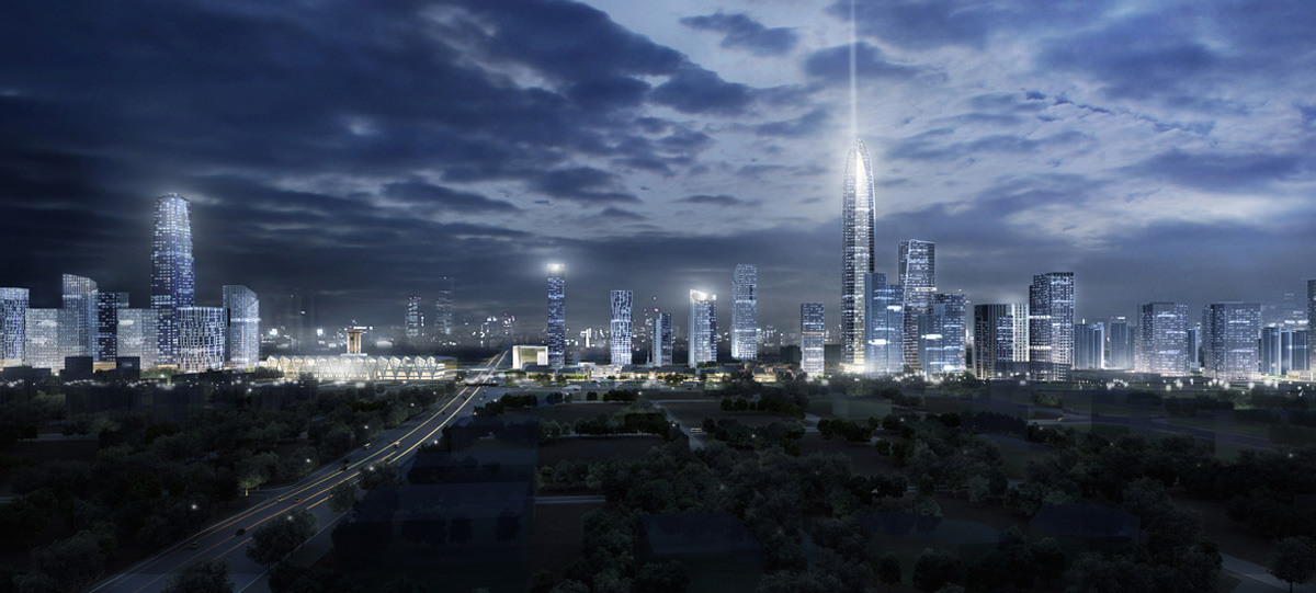 石家莊中央商務區(qū)的南區(qū)和北區(qū)，將分別以金融和智慧為核心進行建設，帶動產業(yè)經(jīng)濟集聚