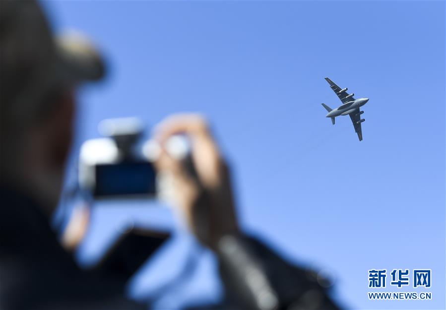 （軍事）（3）殲-20、運-20首次在東北地區(qū)進行飛行展示