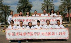 中國(guó)援助科威特醫(yī)療隊(duì)、中資機(jī)構(gòu)