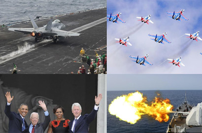 一周?chē)?guó)際：莫斯科航展精彩紛呈 西班牙上演&ldquo;番茄大戰(zhàn)&rdquo;