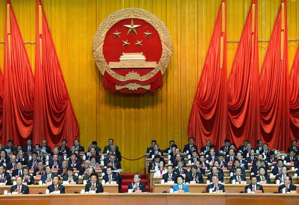 10月1日，慶祝中華人民共和國(guó)成立66周年暨新疆維吾爾自治區(qū)成立60周年大會(huì)在新疆人民會(huì)堂隆重舉行。 新華社記者 高潔 攝 