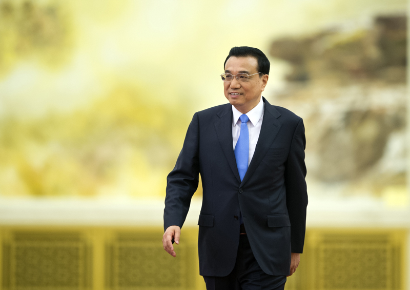 3月15日，國務(wù)院總理李克強(qiáng)在北京人民大會(huì)堂與中外記者見面，并回答記者提問。新華社記者 謝環(huán)馳 攝