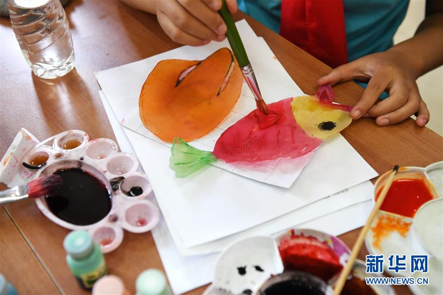 #（經(jīng)濟）（3）河北石家莊：皮影藝術(shù)進(jìn)校園