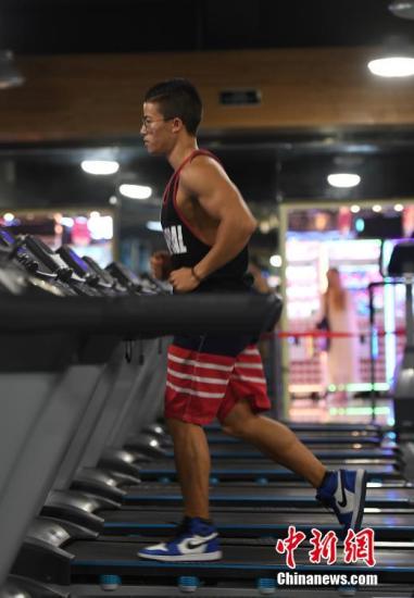 資料圖：健身的人。<a target='_blank' ><p  align=