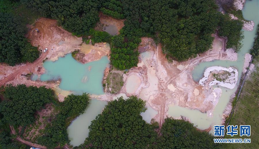 （新華視點&middot;圖文互動）（1）小作坊&ldquo;游擊&rdquo;盜采、查處窩點&ldquo;死灰復(fù)燃&rdquo;，海南非法采砂緣何難止？