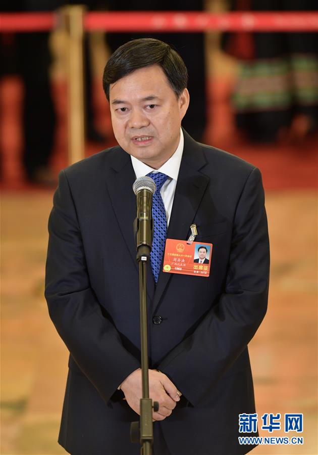 （兩會(huì)）（12）全國(guó)人大代表接受采訪(fǎng)