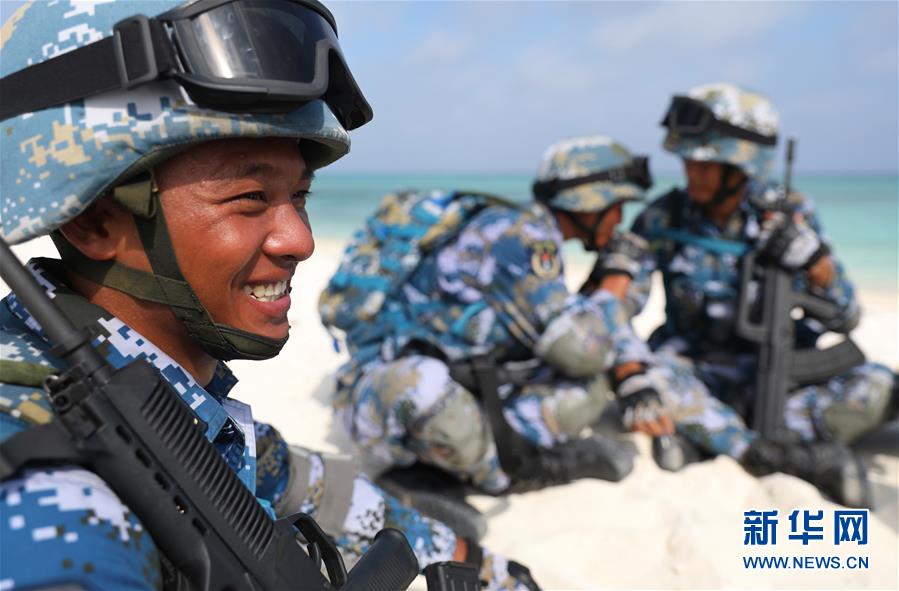（壯麗70年&middot;奮斗新時(shí)代&middot;新華全媒頭條&middot;圖文互動(dòng)）（6）&ldquo;你在我的航程上，我在你的視線里&rdquo;&mdash;&mdash;走進(jìn)海軍西沙中建島官兵的五彩世界