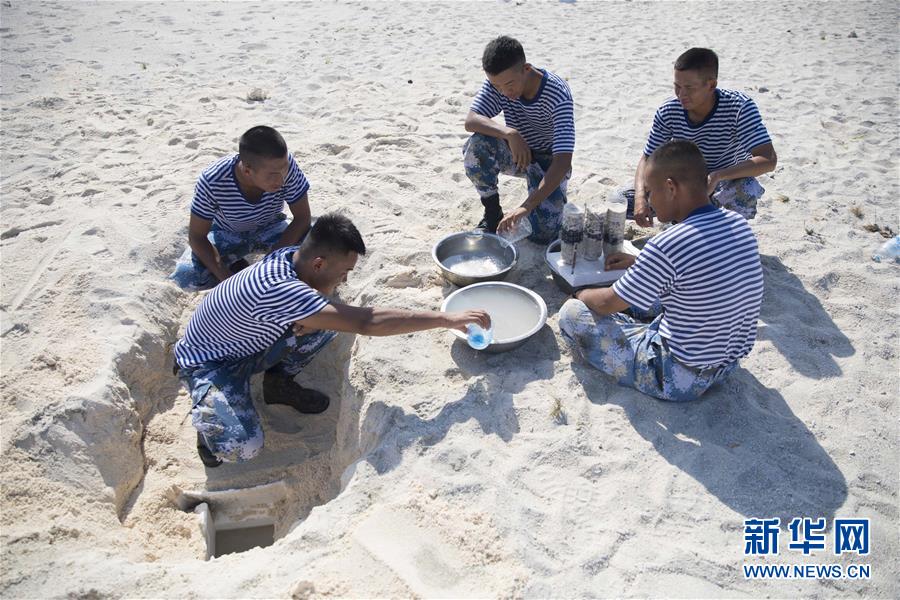 （壯麗70年&middot;奮斗新時(shí)代&middot;新華全媒頭條&middot;圖文互動(dòng)）（8）&ldquo;你在我的航程上，我在你的視線里&rdquo;&mdash;&mdash;走進(jìn)海軍西沙中建島官兵的五彩世界