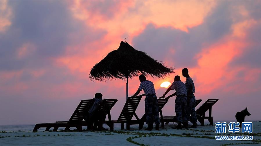 （壯麗70年&middot;奮斗新時(shí)代&middot;新華全媒頭條&middot;圖文互動(dòng)）（9）&ldquo;你在我的航程上，我在你的視線里&rdquo;&mdash;&mdash;走進(jìn)海軍西沙中建島官兵的五彩世界