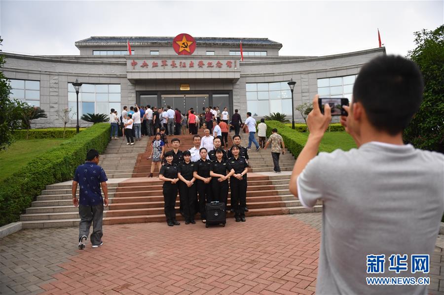 （新華全媒頭條&middot;壯麗70年&middot;奮斗新時(shí)代&mdash;&mdash;記者再走長征路&middot;圖文互動(dòng)）（4）跨越&ldquo;第一渡&rdquo;　長征出發(fā)地&ldquo;換了人間&rdquo;