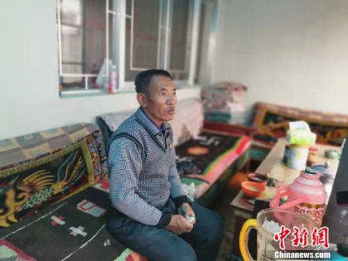 圖為黨確桑布。 謝藝觀 攝