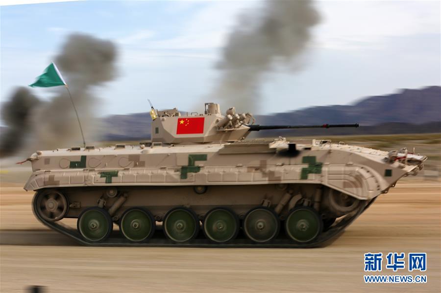 （圖文互動(dòng)）（5）&ldquo;國際軍事比賽-2019&rdquo;：中國參賽隊(duì)刷新&ldquo;蘇沃洛夫突擊&rdquo;步戰(zhàn)車組單車賽紀(jì)錄