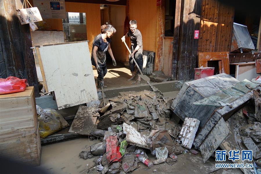 （關注&ldquo;利奇馬&rdquo;&middot;圖文互動）（4）古城洪災 八方馳援&mdash;&mdash;洪水災害下的浙江臨?，F場目擊