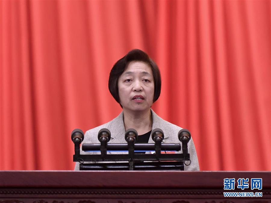 （兩會(huì)&middot;政協(xié)開(kāi)幕&middot;XHDW）蘇輝代表政協(xié)第十三屆全國(guó)委員會(huì)常務(wù)委員會(huì)作提案工作情況的報(bào)告
