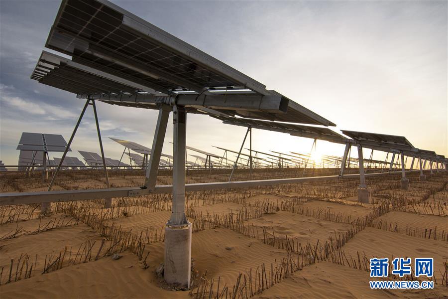 (在習(xí)近平新時代中國特色社會主義思想指引下——新時代新作為新篇章·總書記關(guān)切高質(zhì)量發(fā)展·圖文互動)(4)從一粒沙看不斷擴(kuò)大的中國綠色版圖