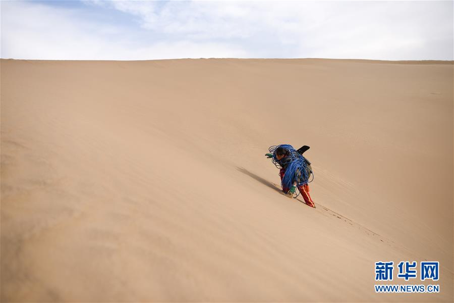 （新春走基層&middot;圖文互動(dòng)）（3）寒冬里，&ldquo;沙漠玫瑰&rdquo;猶自綻放