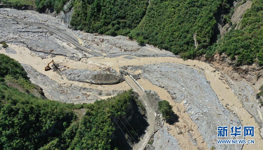 （防汛抗洪&middot;圖文互動）（3）七夕前夜，為莫諾村架起&ldquo;生命之橋&rdquo;