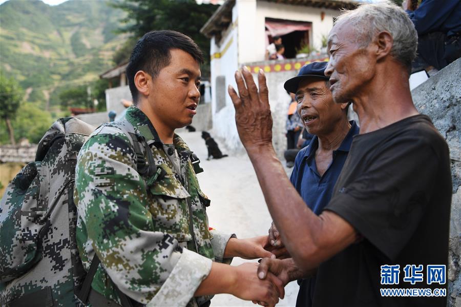 （防汛抗洪&middot;圖文互動）（10）七夕前夜，為莫諾村架起&ldquo;生命之橋&rdquo;