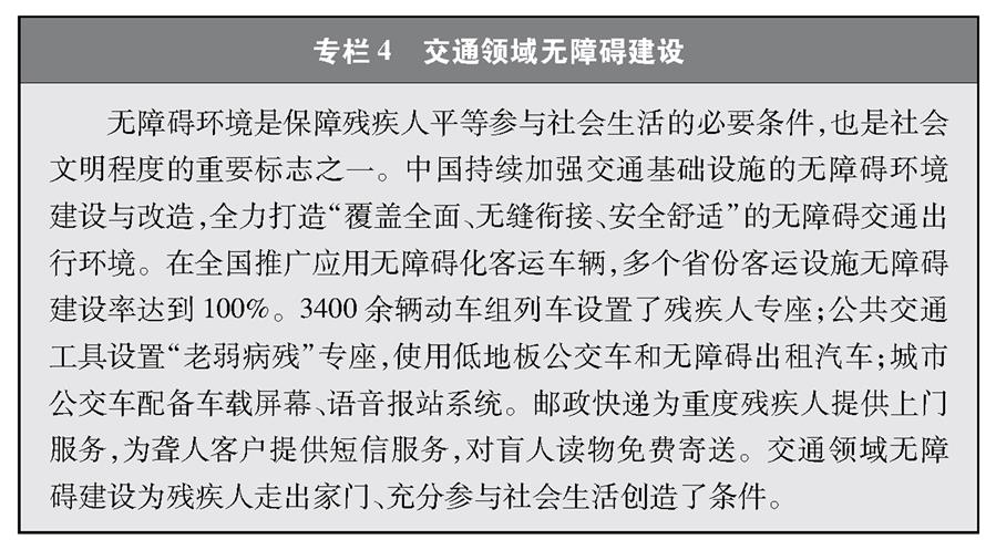 （圖表）［受權(quán)發(fā)布］《中國交通的可持續(xù)發(fā)展》白皮書（專欄4）