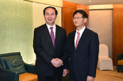 孟建柱會(huì)見越南客人