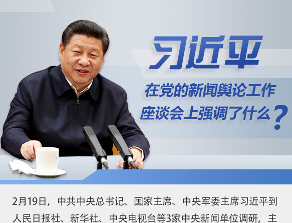習(xí)近平在黨的新聞?shì)浾摴ぷ髯剷?huì)上強(qiáng)調(diào)了什么？