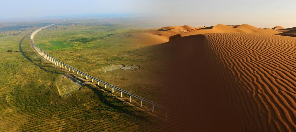 【高清圖集】&ldquo;昨日荒沙地，今日聚寶盆&rdquo;