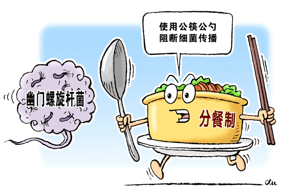 必須警惕幽門螺旋桿菌&mdash;&mdash;專家談改變不良用餐習慣