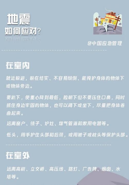 地震如何應(yīng)對(duì)？